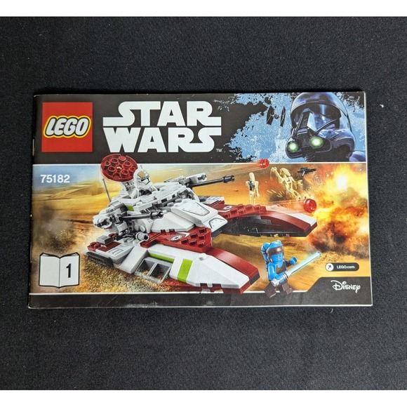 Lego Other - Star Wars Disney Lego‎ 75182 instruction Book manual 1 ONLY